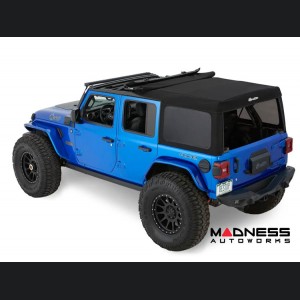 Jeep Wrangler JL Soft Top - Supertop Squareback by Bestop - Black Twill